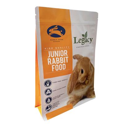 custom printed stand up pet food pouch low MOQ
