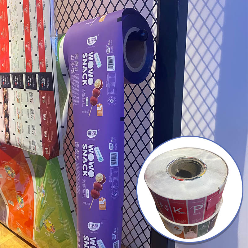 Low Moq Custom Printing Roll Stock Film For Food Package